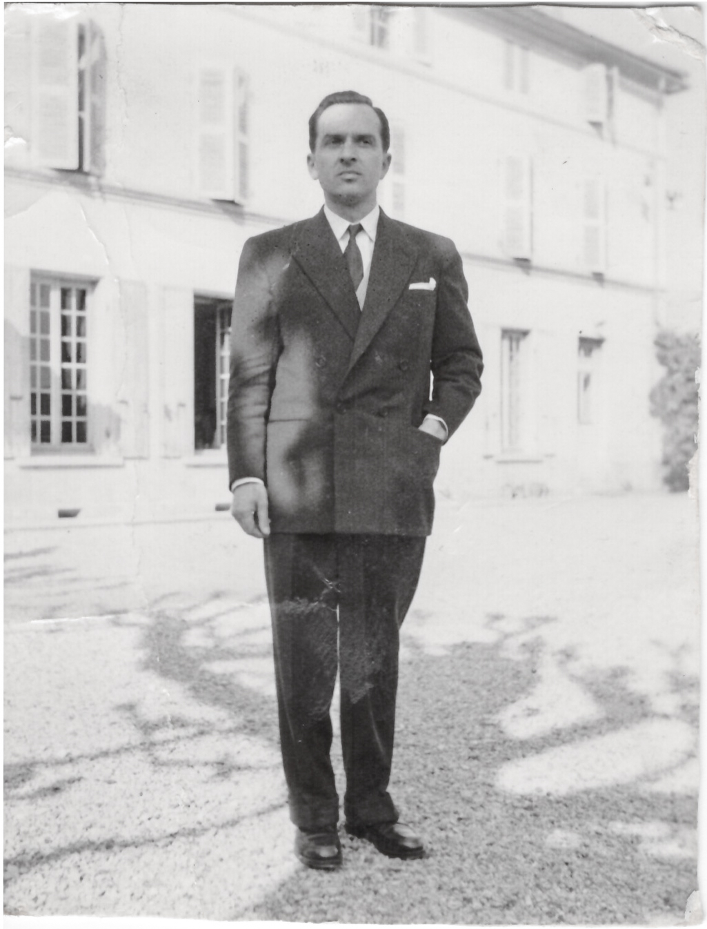 Jean Menier, before the maison, mid-century.